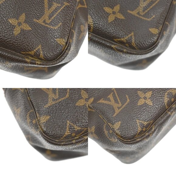 LOUIS VUITTON Trousse Toilette 28 Clutch Hand Bag Monogram Brown - Picture 7 of 15